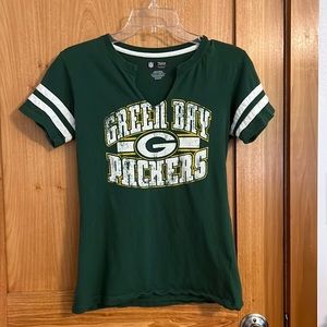 Green Bay Packers NFL Team Apparel T- Shirt Size S